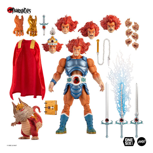Figura Mondo Thundercats Lion-o Escala 1:6 Deluxe