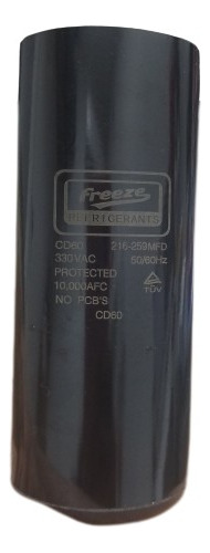 Capacitor De Arranque 330vac 216-259 Mfd Tienda Chacaito