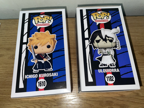 Funko Pop Set 2 Piezas Bleach - Ichigo Chase Y Ulquiorra (Usado)