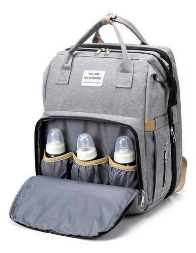 Mochila De Dormir Dobrável Multifuncional Para Mãe