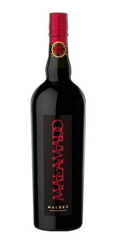 Imagen 2 de 8 de Vino Malamado Malbec Tinto Zuccardi 750 Ml. Pack X3