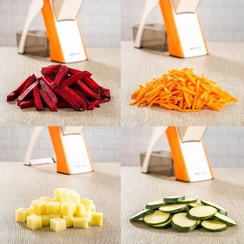 Imagen 2 de 4 de Rallador Cortador Rebanador De Vegetales (brava Spring Slice
