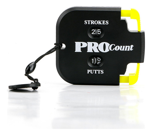 2 Contador De Puntajes De Golf, De Puntaje Amarillo Negro