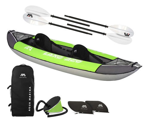 Kayak Aqua Marina Inflable Laxo 2 Personas