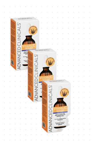Vitamina C Serum Advanced Clinicals Suero Premium 3pack