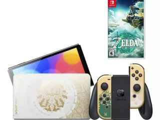 Nintendo Switch Oled Edición Zelda + Zelda Tears Fisico
