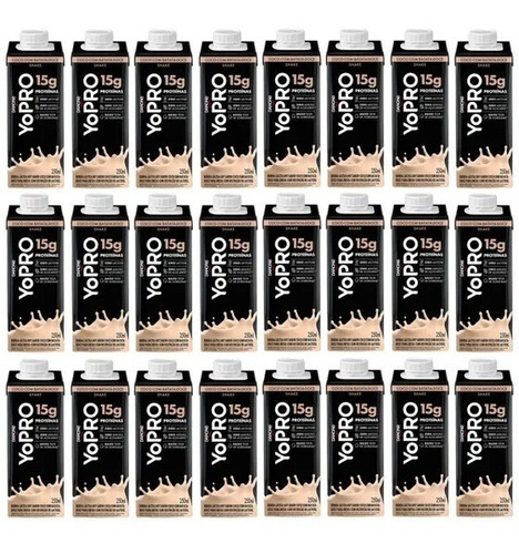 Kit Yopro Coco Com Batata Doce 250ml - 24 Unidades