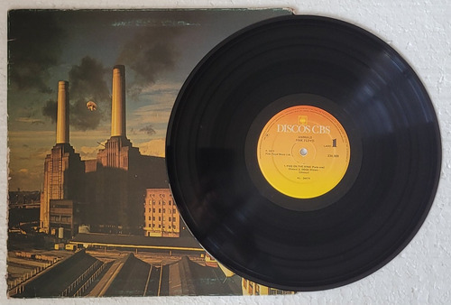 Lp Vinil Pink Floyd - Animals (c/ Encarte) Ótimo Estado! Estandar (Usado)