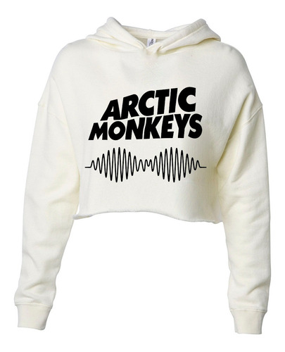 Sudadera Top Crop Artic Monkey Articks Monkey