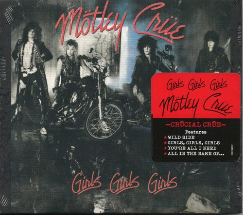 Motley Crue Girls Girls Girls Nuevo Guns N Roses Dio Ciudad