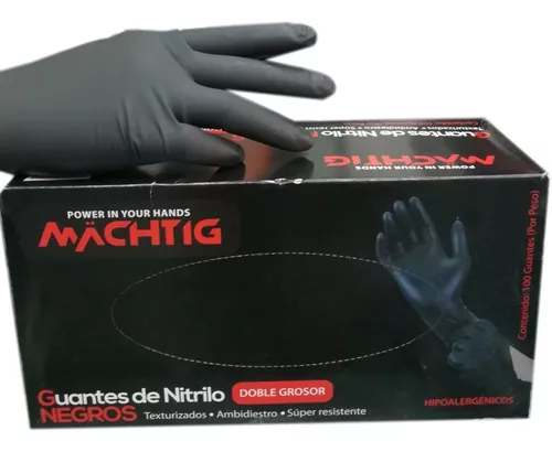 Guantes de Nitrilo Negro – MACHTIG