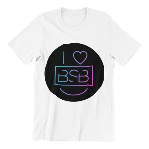 Polera Unisex Bsb Back Street Boys Neon Estampado Algodon