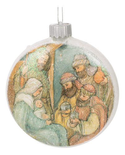Midwest-cbk Nativity - Figura Decorativa Para Colgar (acrlic