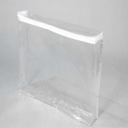 Kit 230 Embalagem Organizadora Pvc 22 X 32 X 07 Com Zíper