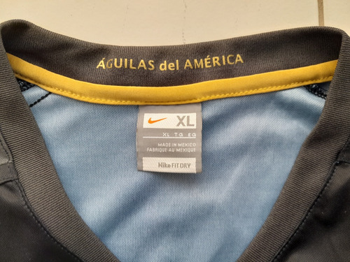 Jersey América Nike Negro 2008 Versión Aficionado