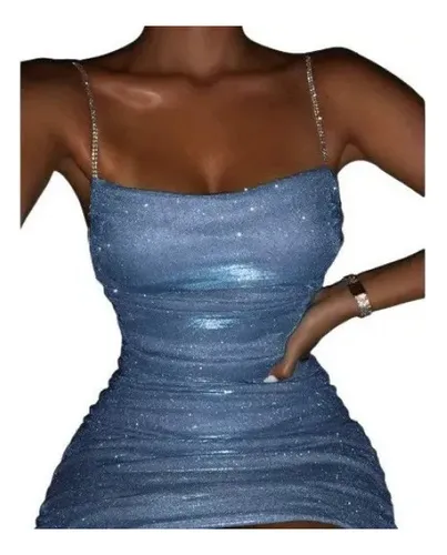 Vestidos elegantes cortos brillantes hot sale