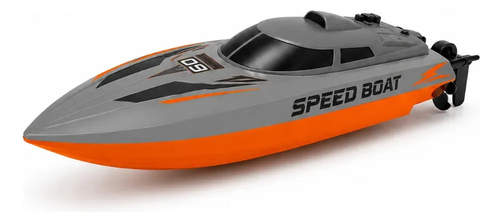 Barco Rc Infantil Controle Remoto Alta Velocidade Aquático