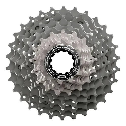 Cassette Pignons Shimano Dura-Ace R9100 11 Vitesses 11-28 - Titane - Occasion Fonctionnelle