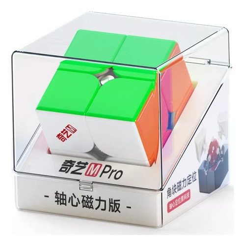 Versión Magic Cube 2x2 Magnetic Qiyi M Pro Con Núcleo Magnét