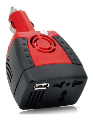 Cargador Auto Inversor Energia 12v A 220v 150w