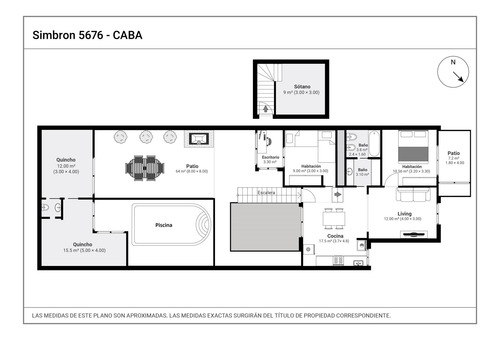 Venta Ph Refaccionado 3 Ambientes Con Piscina Y Patio En Villa Real