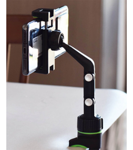 Soporte Para Teléfono Con Espejo Retrovisor De 360°