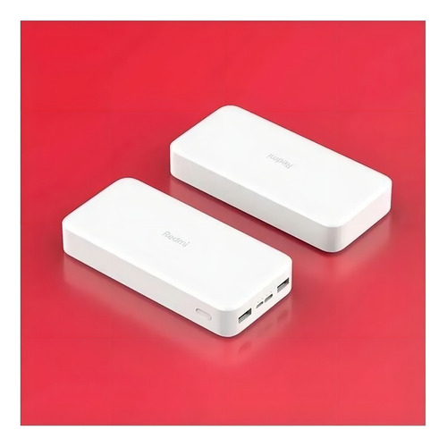 Cargador portátil Redmi Power Bank de 20000 mah listo