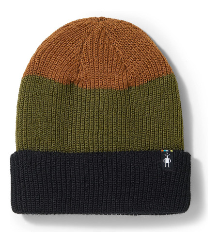 Gorro Smartwool Cantar Cololerbloleck, Musgo Invierno, Talla