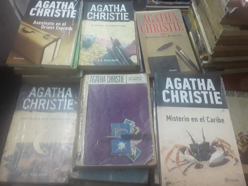 Libros De Agatha Christie - Lote X 50 - Nuevos Y Usados  