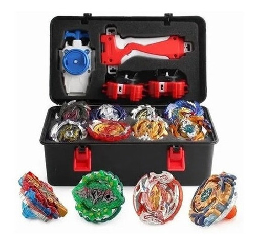 Top Beyblade Burst Bey Blade Juguete, Con Caja De Plástico [