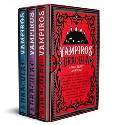 Vampiros - Dracula Y Otros Relatos Sangrientos (3 Libros)