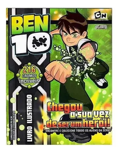 Álbum Ben 10 2007 - Incompleto - Faltam 15 Figurinhas | MercadoLivre