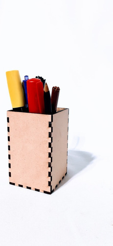 Lapicero 6x6x10 - Mdf / Fibrofacil