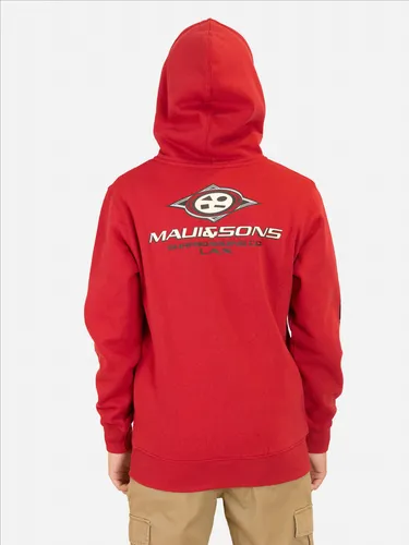 Poleron Fz Mood Rojo Infantil Maui And Sons