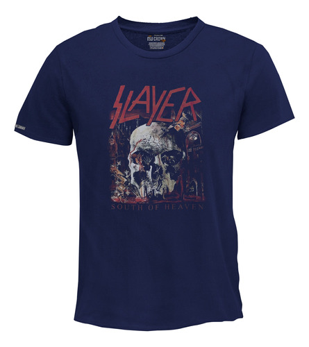 Camiseta Hombre Slayer Rock Metal Bto2