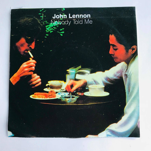 Disco Vinyl De John Lennon / Nobody Told Me 7 45rpm