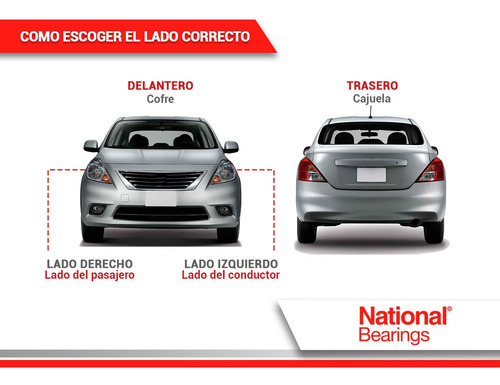 Baleros Dobles Rueda Del National Toyota Highlander 01 A 07