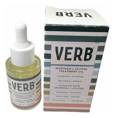 Verb Aceite Para El Cabello Con Moringa Y Jojoba