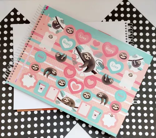 Caderno de desenho Panda