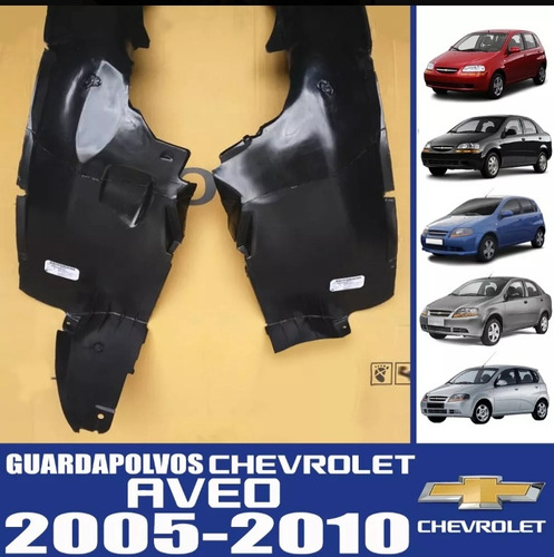 Guardabarros Chevrolet Aveo 2005-10