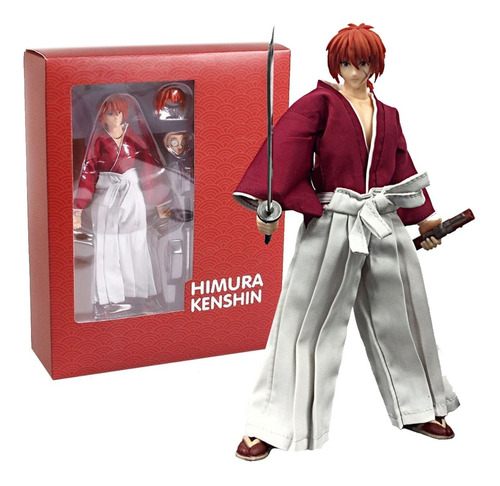 Figura Articulada Kenshin Himura S.h.figures Samurai X 