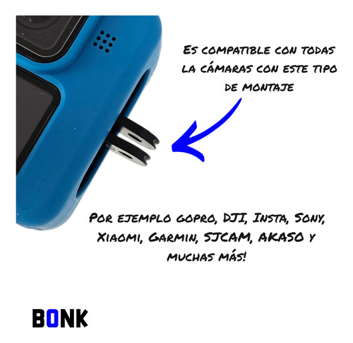 Visor Para Apnea Buceo Con Adaptador Para Cámara Y Estuche