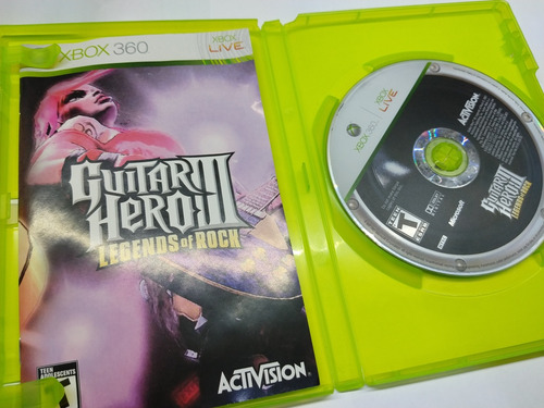 Guitar Hero 3 Xbox 360 (Usado)