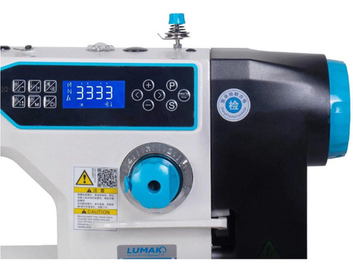 Maquina Costura Eletronico Reta Direct Drive Lumak 220v