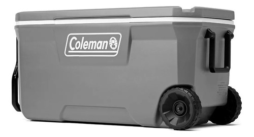 Conservadora Coleman Con Ruedas 100 Qt Chest Rock Grey Usa