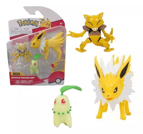 Bonecos Pokémon - Multi Pack 4 Figuras Evolução Eevee Sunny - WCT