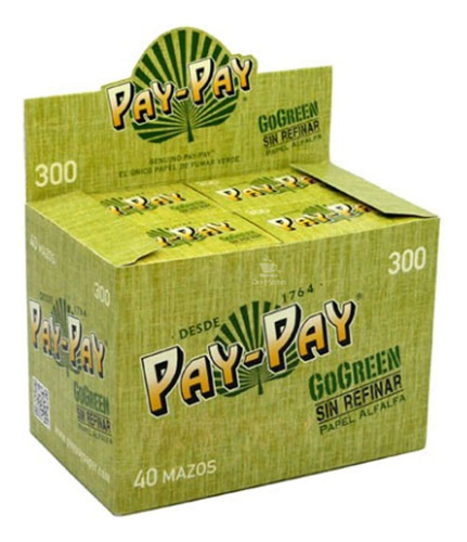 Caixa De Seda Pay-pay Go Green 300