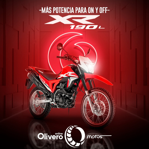 Moto Honda Xr 190 2025
