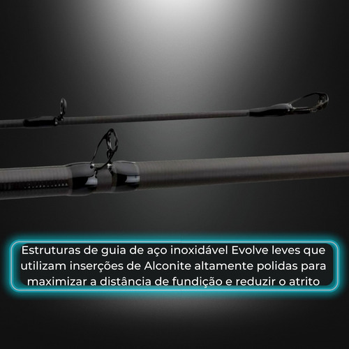 Vara 13 Fishing Defy Black 581 (1,73m) 12-20lb P/ Carretilha