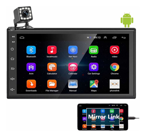 Radio Universal Auto Bluetooth Android Touch Screen 7 Pulgad